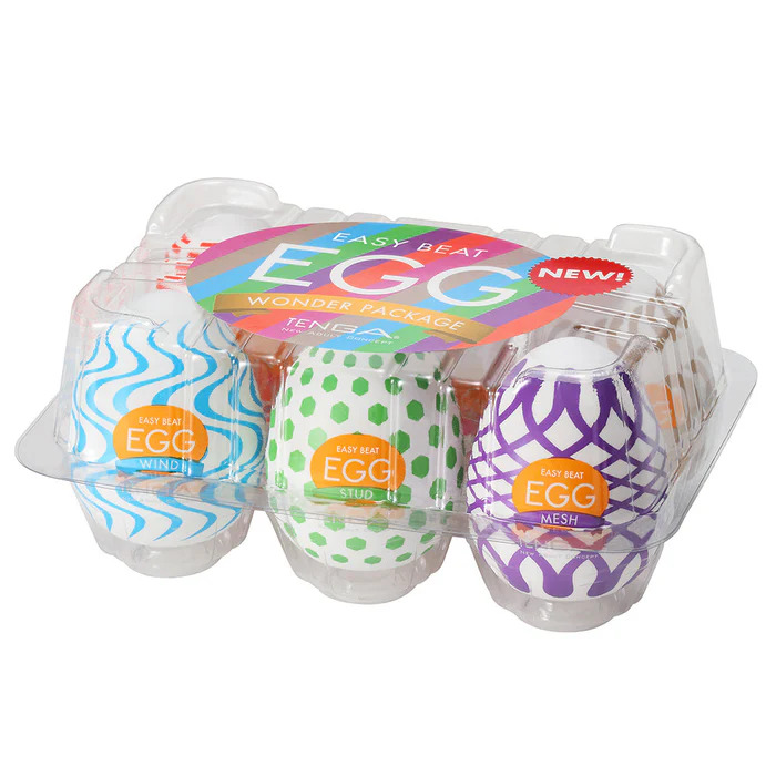 sex toys EU — TENGA EGG Variety Pack single-use masturbator 6-pack