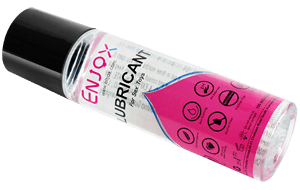 Enjox lubricant designed for use with sex toys