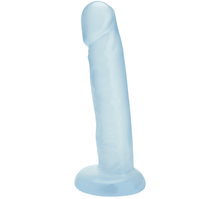 Realistic 8-inch silicone dildo for pegging